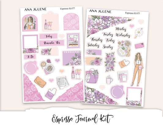 ESPRESSO Mini Journal Sticker Kit