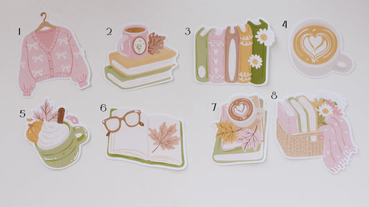FALL BOOKS Die Cuts
