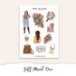 FALL MOOD Planner Sticker Kit (Vertical Weekly)