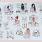 Planner Fashion Girl Diecut Sticker Pack