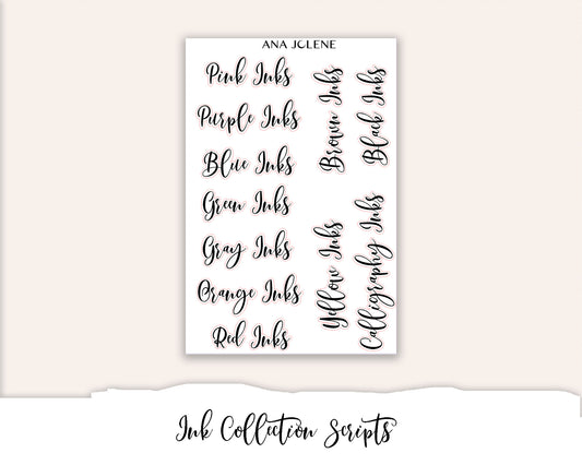 Large Ink Collection Scripts