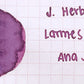 J. Herbin Fountain Pen Ink Samples