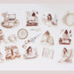 Journal Girl Diecut Sticker Pack