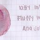 Kitty InkPot Fountain Pen Ink Samples