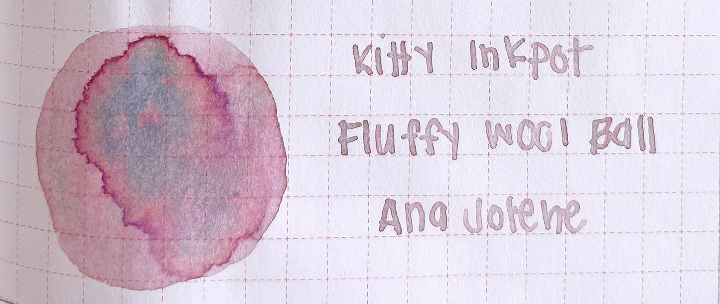 Kitty InkPot Fountain Pen Ink Samples