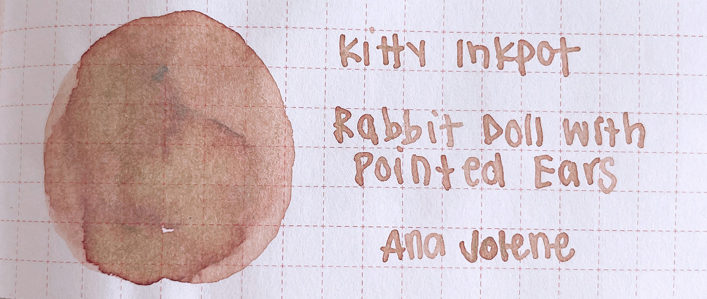 Kitty InkPot Fountain Pen Ink Samples