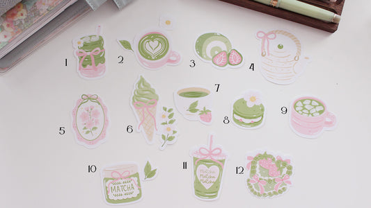 MATCHA LOVER Die Cuts