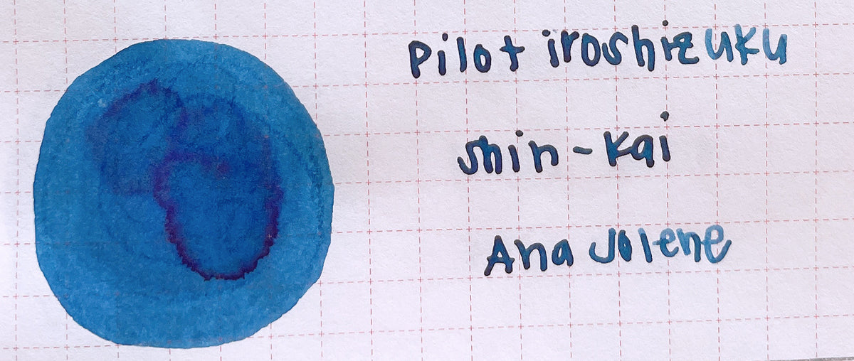 Pilot Iroshizuku Fountain Pen Ink Samples