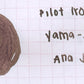 Pilot Iroshizuku Fountain Pen Ink Samples
