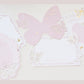 Foiled Butterfly Ephemera Cardstock Pack