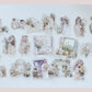 Plant Fashion Girl Diecut Sticker Pack