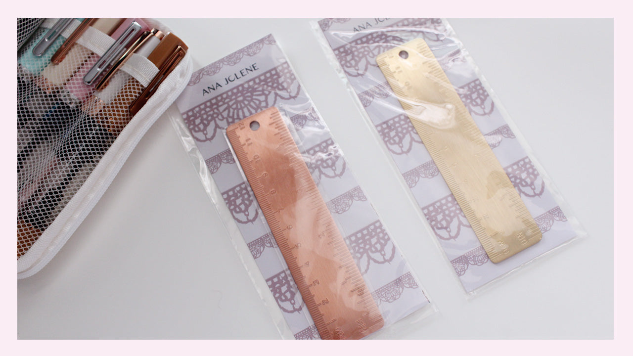 Rose Ruler Metal Ruler – anajolene