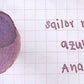 Sailor Manyo Fountain Pen Ink Samples