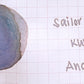 Sailor Manyo Fountain Pen Ink Samples