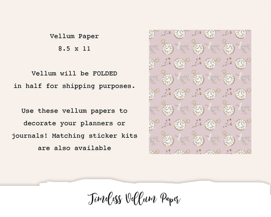 Timeless Vellum Paper