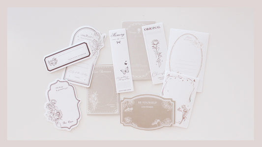 Vintage Ephemera Stickers