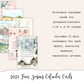 2023 Four Seasons Calendar Journal Cards Printable