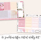 A SCANDALOUS AFFAIR Planner Sticker Kit (Vertical Weekly)