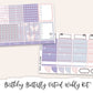 BIRTHDAY BUTTERFLY Planner Sticker Kit (Vertical Weekly)