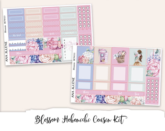 BLOSSOM Hobonichi Cousin Weekly Planner Sticker Kit