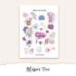 BLOSSOM Planner Sticker Kit (Vertical Weekly)