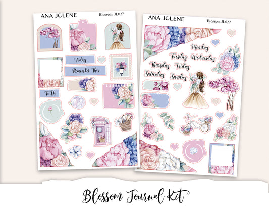 BLOSSOM Mini Journal Sticker Kit