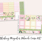 BLUSHING MAGNOLIAS Hobonichi Cousin Weekly Planner Sticker Kit