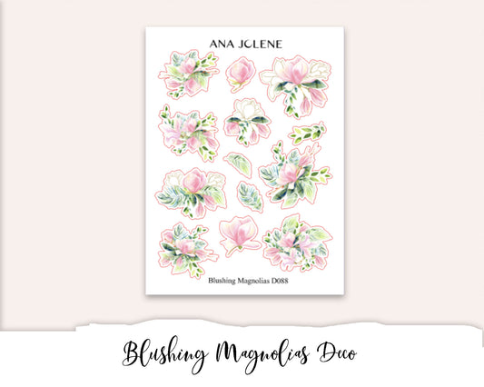 BLUSHING MAGNOLIAS Deco Stickers