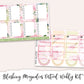 BLUSHING MAGNOLIAS Planner Sticker Kit (Vertical Weekly)