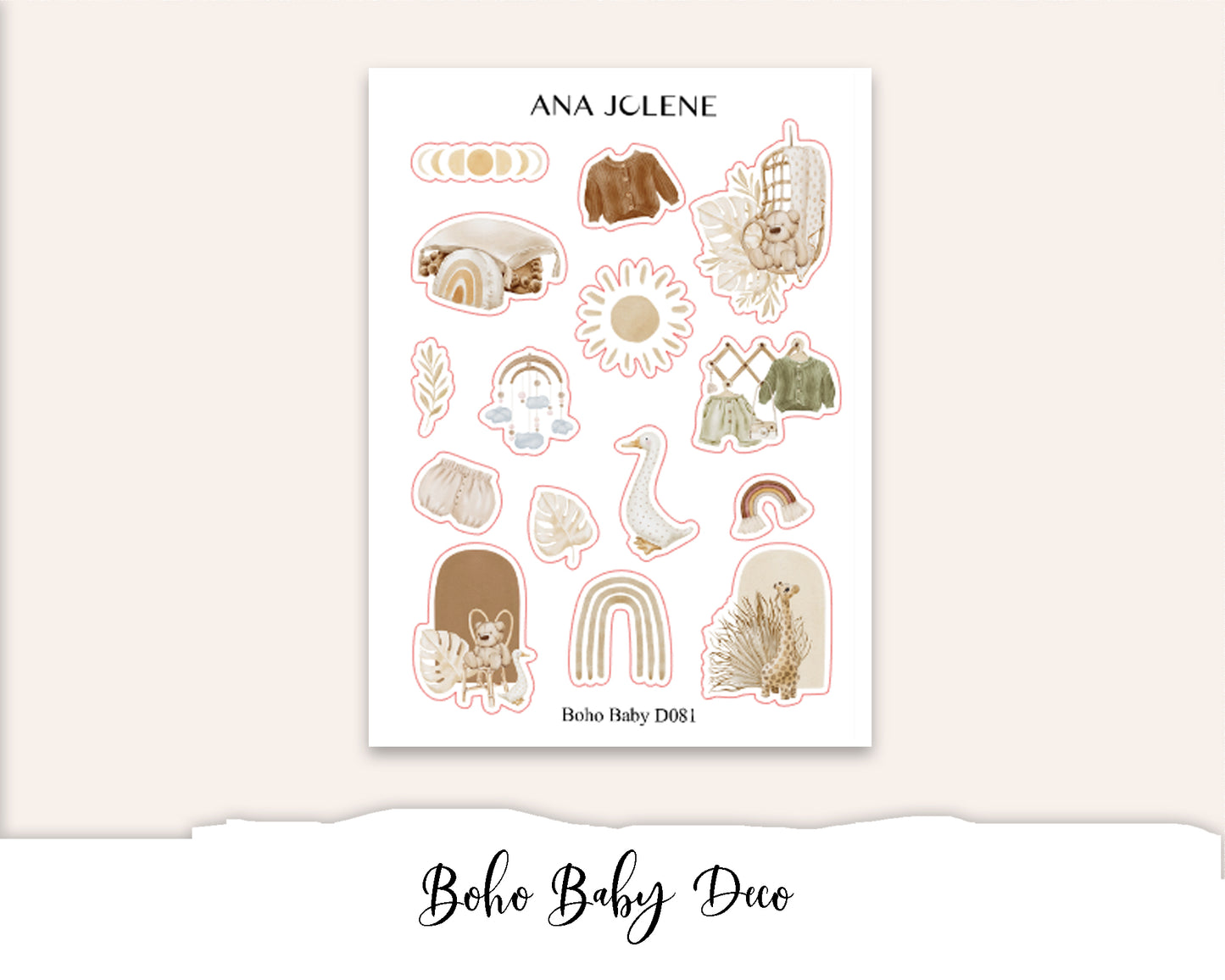 BOHO BABY Deco Stickers