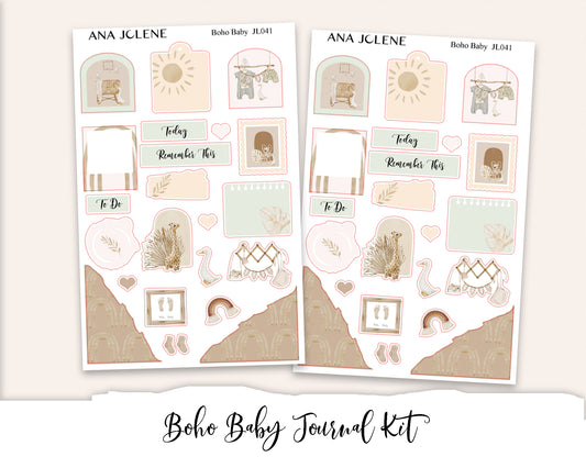 BOHO BABY Mini Journal Sticker Kit