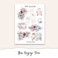 BON VOYAGE Hobonichi Cousin Weekly Planner Sticker Kit
