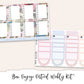 BON VOYAGE Planner Sticker Kit (Vertical Weekly)