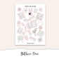 BOTANICA Hobonichi Cousin Weekly Planner Sticker Kit
