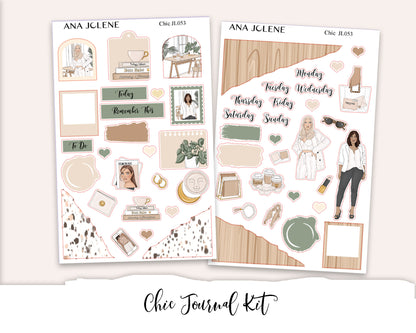 CHIC Mini Journal Sticker Kit