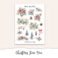 CHRISTMAS TIME Planner Sticker Kit (Vertical Weekly)
