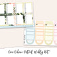 COCO CABANA Planner Sticker Kit (Vertical Weekly)