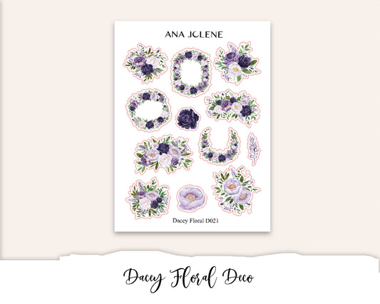 DACEY FLORAL Deco Stickers