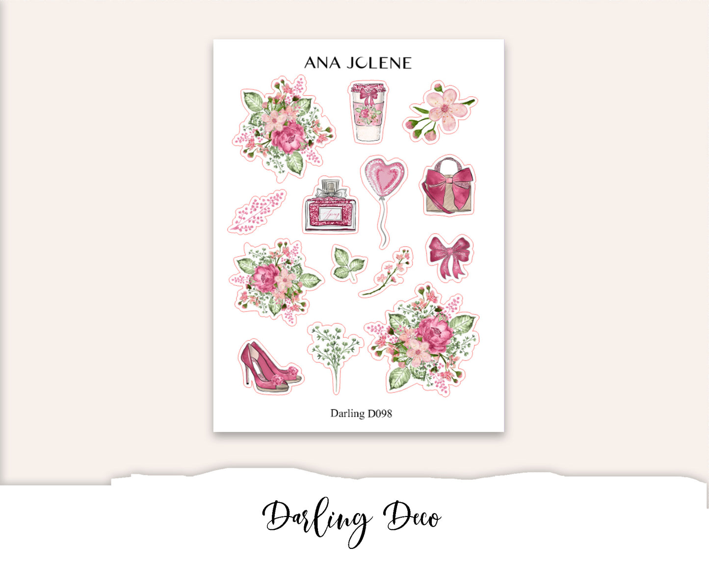 DARLING Deco Stickers