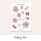 DARLING Planner Sticker Kit (Vertical Weekly)