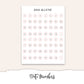 BLUSHING MAGNOLIAS Planner Sticker Kit (Vertical Weekly)