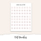 TWILIGHT GARDEN Planner Sticker Kit (Vertical Weekly)