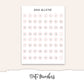 ROSE FLORAL Bullet Journaling Sticker Kit