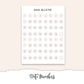 BLOSSOM Hobonichi Cousin Weekly Planner Sticker Kit