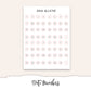 COASTAL CAFE Planner Sticker Kit (Vertical Weekly)