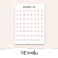 FALL CABIN Mini Journal Sticker Kit