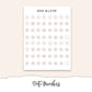 SAKURA Hobonichi Cousin Weekly Planner Sticker Kit