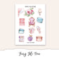 FAIRY TALE Planner Sticker Kit (Vertical Weekly)