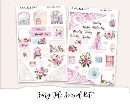 FAIRY TALE Mini Journal Sticker Kit