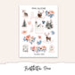 FROSTBITTEN Planner Sticker Kit (Vertical Weekly)